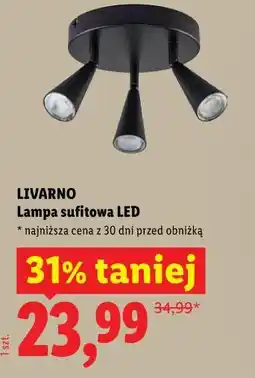 Lidl Lampa sufitowa LED oferta