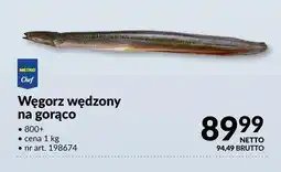 Makro Węgorz wędzony na gorąco METRO Chef 800+ oferta