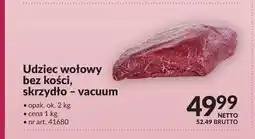 Makro Udziec wołowy bez kości skrzydło - vacuum oferta
