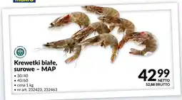 Makro Krewetki białe surowe MAP 30/40 oferta