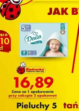 Biedronka Pieluchy Extra Soft 5 oferta