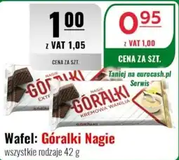 Eurocash Wafel Góralki Nagie oferta