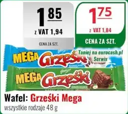 Eurocash Wafel Grześki Mega oferta