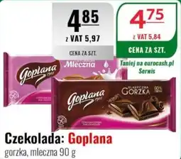 Eurocash Czekolada Goplana oferta