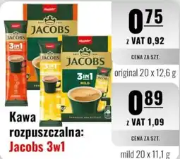 Eurocash Kawa rozpuszczalna Jacobs 3w1 Original oferta