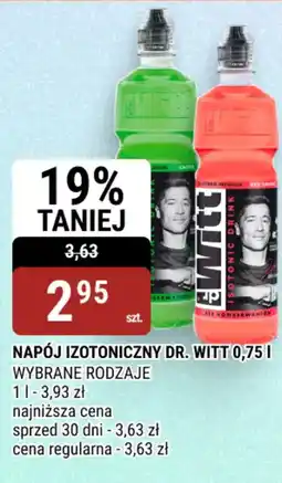 bi1 Napój izotoniczny dr. witt oferta