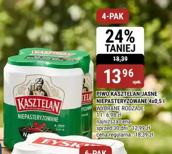 bi1 Piwo kasztelan jasne niepasteryzowane oferta