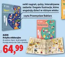 Lidl ALBIK Książka edukacyjna oferta