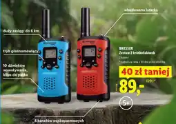 Lidl BRESSER Zestaw z krótkofalówek oferta