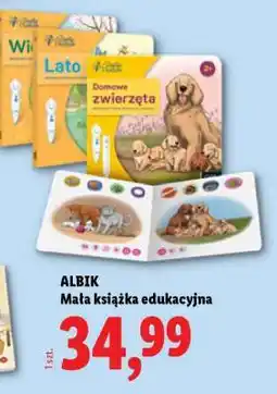 Lidl ALBIK Mała książka edukacyjna oferta