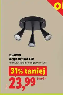 Lidl LIVARNO Lampa sufitowa LED oferta