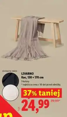 Lidl LIVARNO Koc, 130 x 170 cm oferta