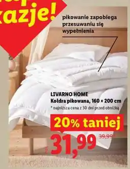 Lidl LIVARNO home Kołdra pikowana, 160 x 200 cm oferta
