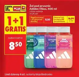 Biedronka Żel pod prysznic Adidas Vibes, 400 ml oferta