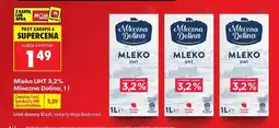Biedronka Mleko UHT 3,2% Mleczna Dolina, 1 l oferta