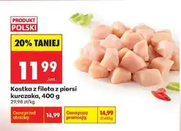 Biedronka Kostka z fileta z piersi kurczaka 400 g oferta