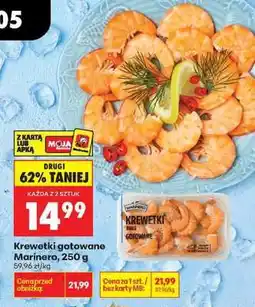 Biedronka Krewetki gotowane Marinero 250 g oferta