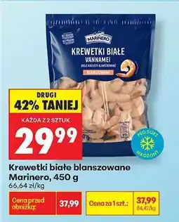 Biedronka Krewetki białe blanszowane Marinero 450 g oferta