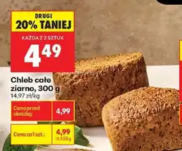 Biedronka Chleb cale ziarno 300 g oferta