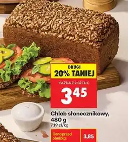 Biedronka Chleb słonecznikowy 480 g oferta