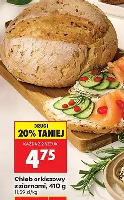Biedronka Chleb orkiszowy z ziarnami, 410 g oferta