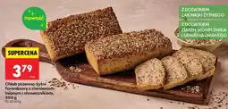 Biedronka Chleb pszenno-żytni foremkowy z siemieniem lnianym i słonecznikiem, 350 g oferta