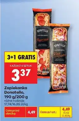 Biedronka Zapiekanka Donatello, 190 g/200 g oferta