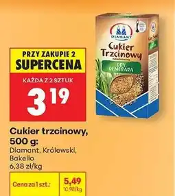 Biedronka CUKIER TRZCINOWY 500 G oferta