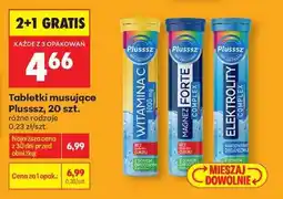 Biedronka Tabletki musujące Plusssz 20 szt oferta