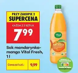 Biedronka Sok mandarynka-mango Vital Fresh, 1l oferta