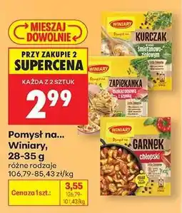 Biedronka Pomysł na... Winiary, 28-35 g oferta
