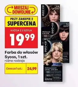 Biedronka Farba do włosów Syoss , 1 szt oferta