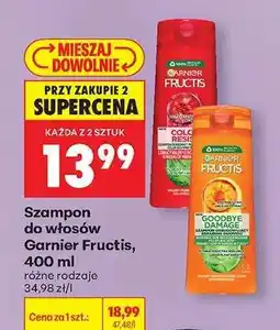 Biedronka Szampon do włosów Garnier Fructis, 400 ml oferta
