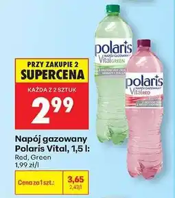 Biedronka Napój gazowany Polaris Vital, 1,5 l oferta