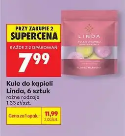 Biedronka Kule do kąpieli Linda, 6 sztuk oferta