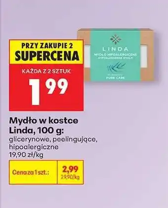 Biedronka Mydło w kostce Linda, 100 g oferta