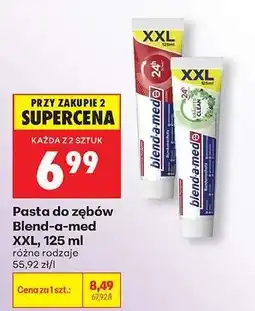 Biedronka Pasta do zębów blend-a-med XXL, 125 ml oferta