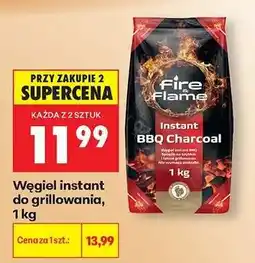 Biedronka Węgiel instant do grillowania, 1 kg oferta