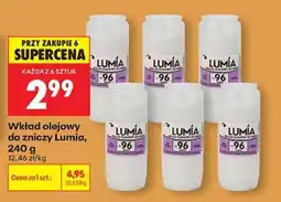 Biedronka Wkład olejowy do zniczy Lumia 240 g oferta