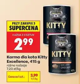 Biedronka Karma dla kota Kitty Excellence, 415 g oferta