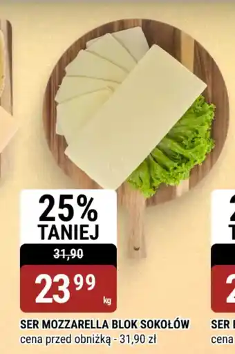 bi1 Ser mozzarella blok sokołów oferta