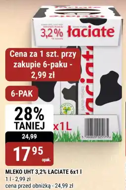 bi1 Mleko uht 3,2% łaciate oferta