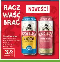 Makro Piwo Kasztelan Miodowe 0,0% oferta