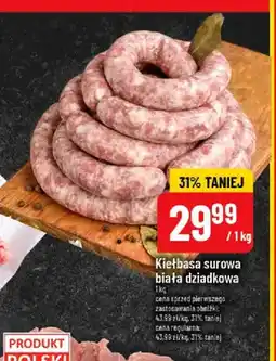 Polomarket Kiełbasa surowa biała dziadkowa oferta