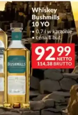 Makro Whiskey Bushmills 10 YO w kartonie oferta