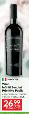 Makro Wino Infiniti Sentieri Primitivo Puglia czerwone wytrawne oferta