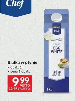 Makro Białka w płynie METRO Chef oferta