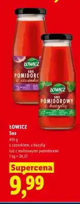 Lidl Sos z malinowymi pomidorami Łowicz oferta