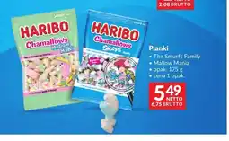 Makro Pianki Haribo Chamallows The Smurfs Family oferta