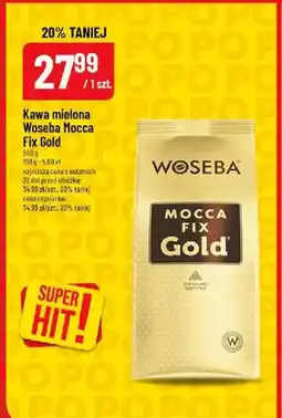 Polomarket Kawa mielona Woseba Mocca Fix Gold oferta